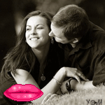 bisou romantique
